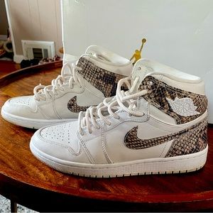 Jordan 1s snake skin